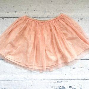 Pink Rose Gold Tutu Lined Skirt Gap Kids 10 Elastic Waist Band Never Worn